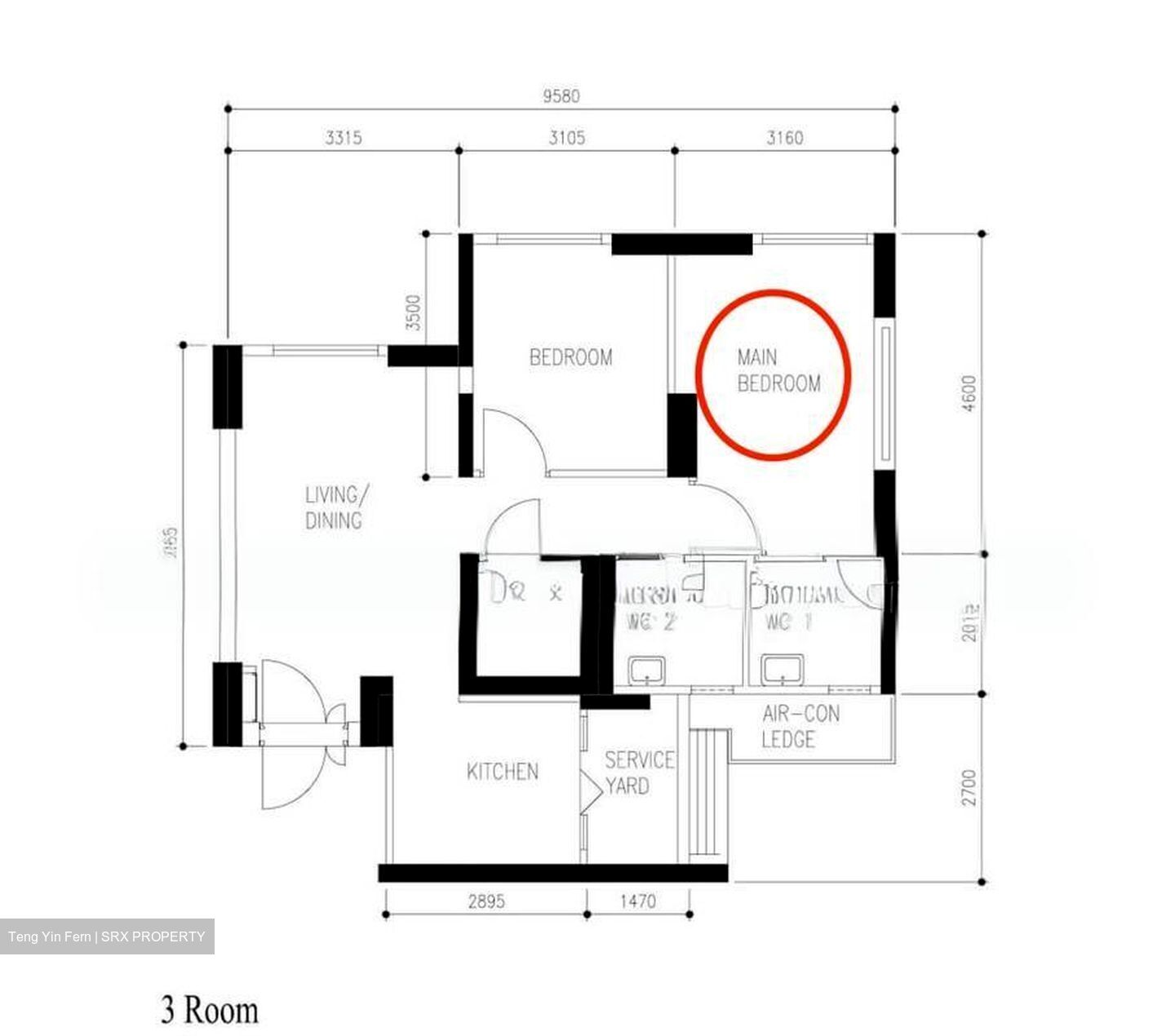Blk 441C Fernvale Vista (Sengkang), HDB 3 Rooms #519654521